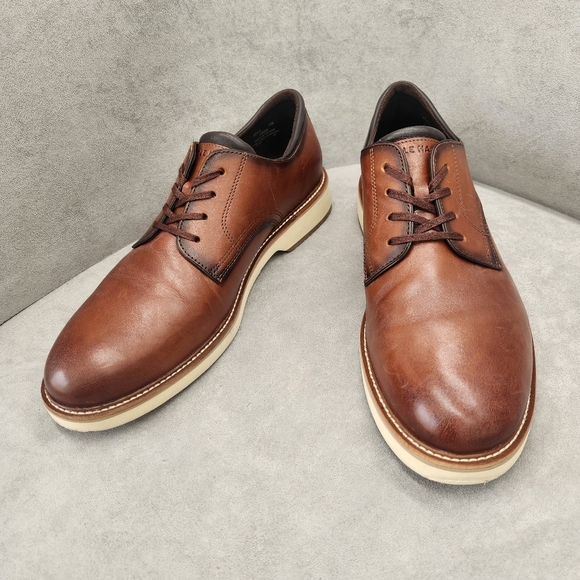 Cole Haan Oxford Shoes Men's 11 Brown Cigar Leather Morse Grand Business Casual - Picture 4 of 15